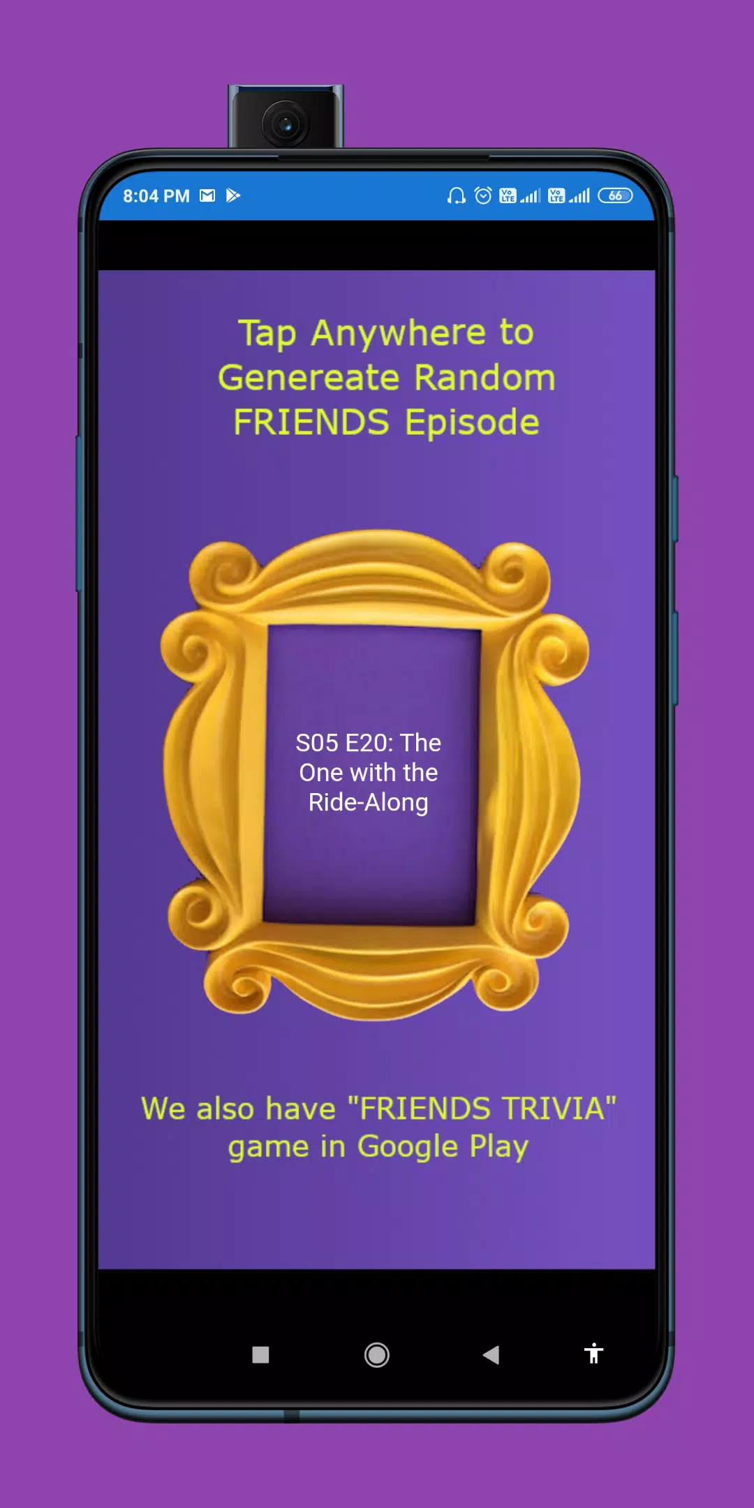 FRIENDS Random Episode Generator Screenshot2