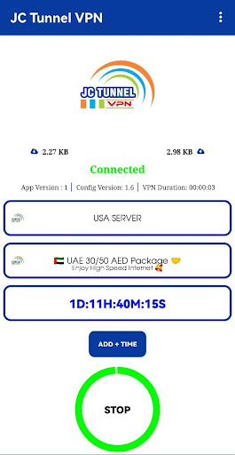 Jc Tunnel Vpn Unlimited Vpn Screenshot2