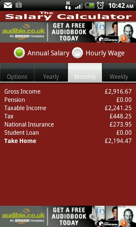 The Salary Calculator Screenshot2