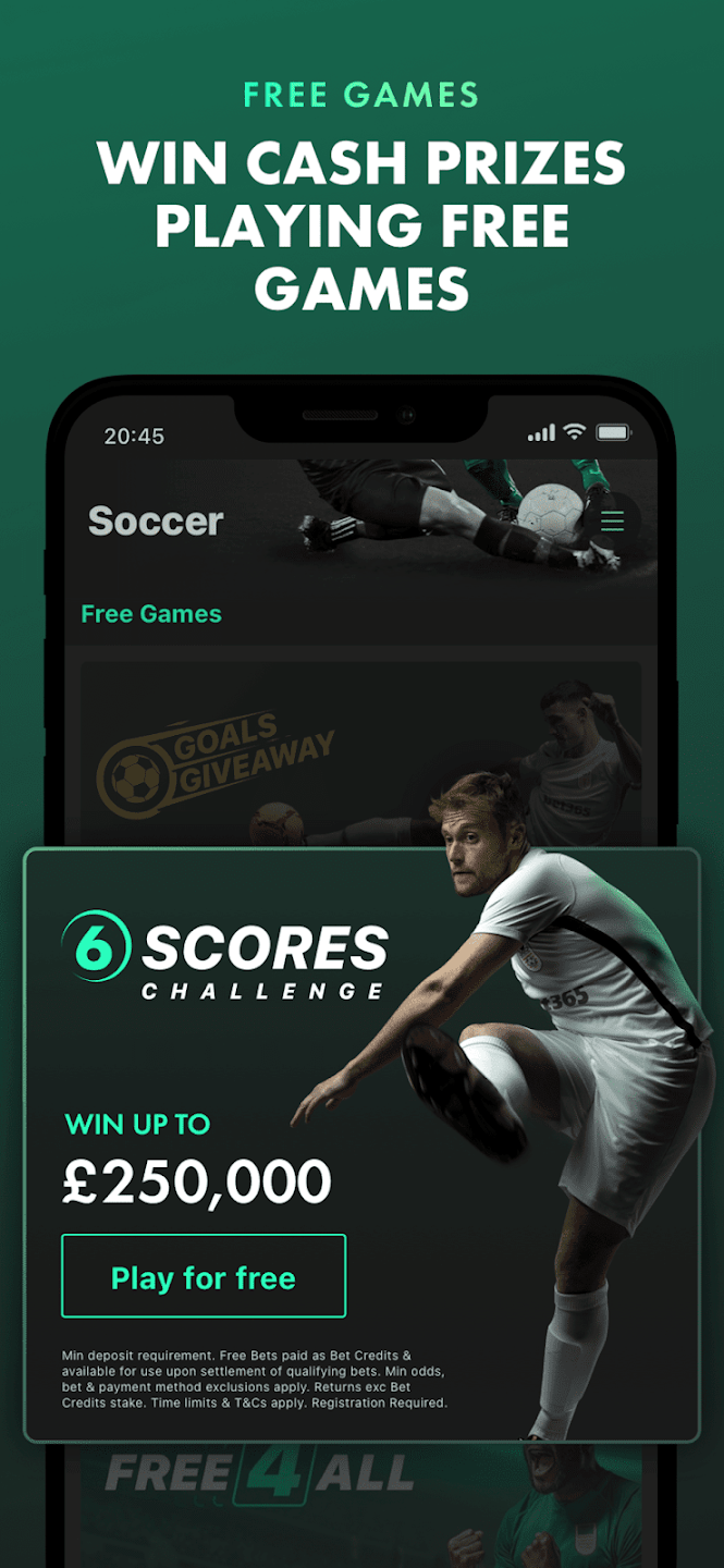 bet365 Sports Betting Screenshot1