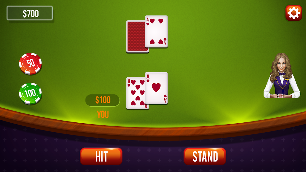 Creative Blackjack Screenshot1