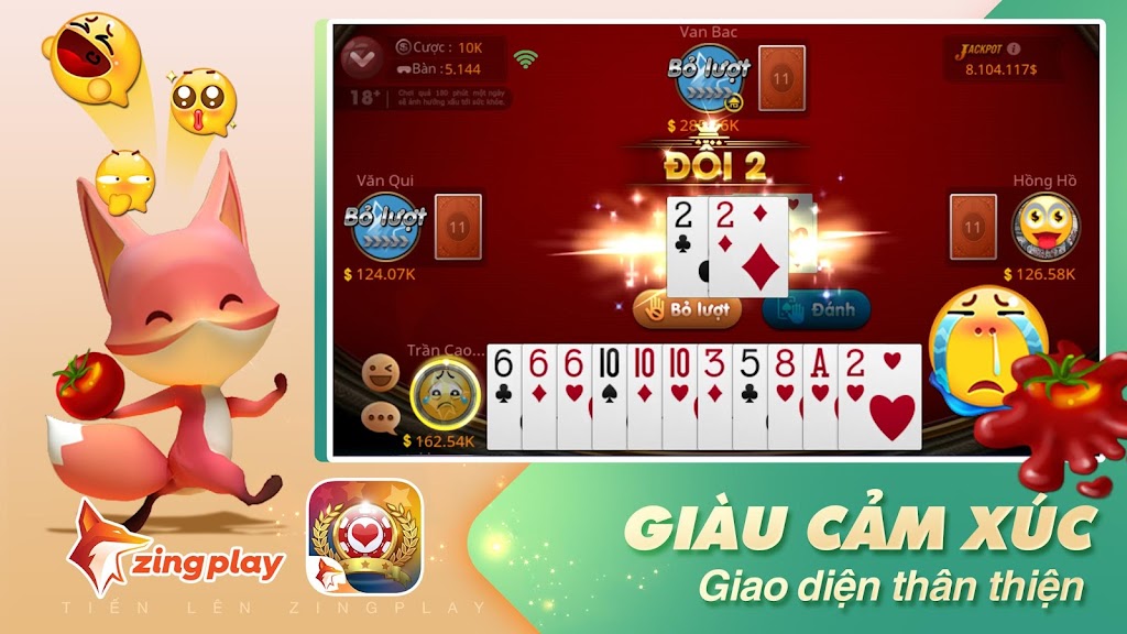 Tiến lên Miền Nam - Tiến Lên - ZingPlay Screenshot3