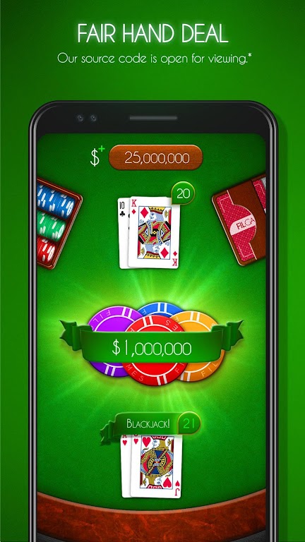 Blackjack! ♠️ Free Black Jack Casino Card Game Screenshot1