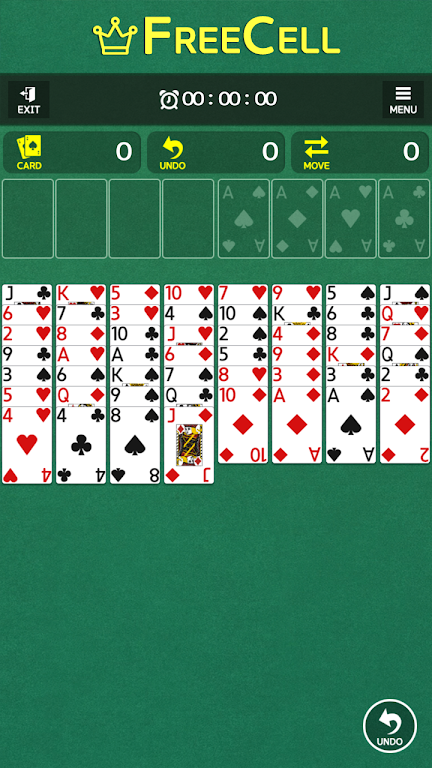 FreeCell - Classic Card Game Screenshot1