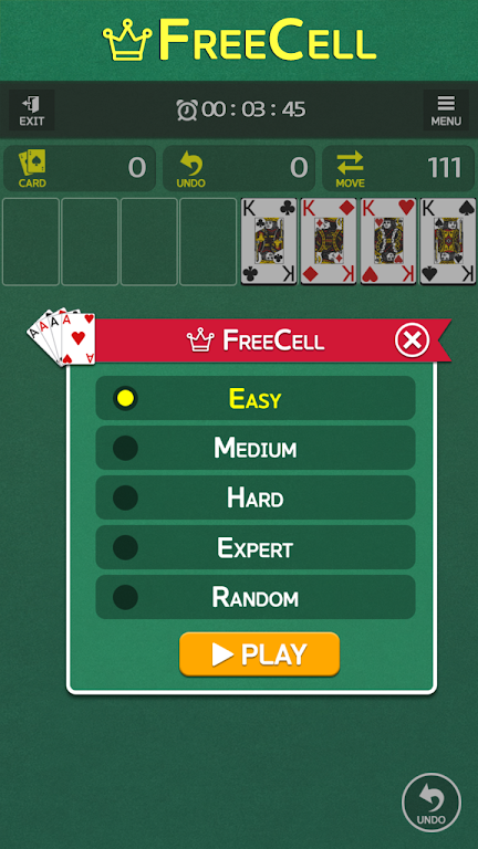 FreeCell - Classic Card Game Screenshot2