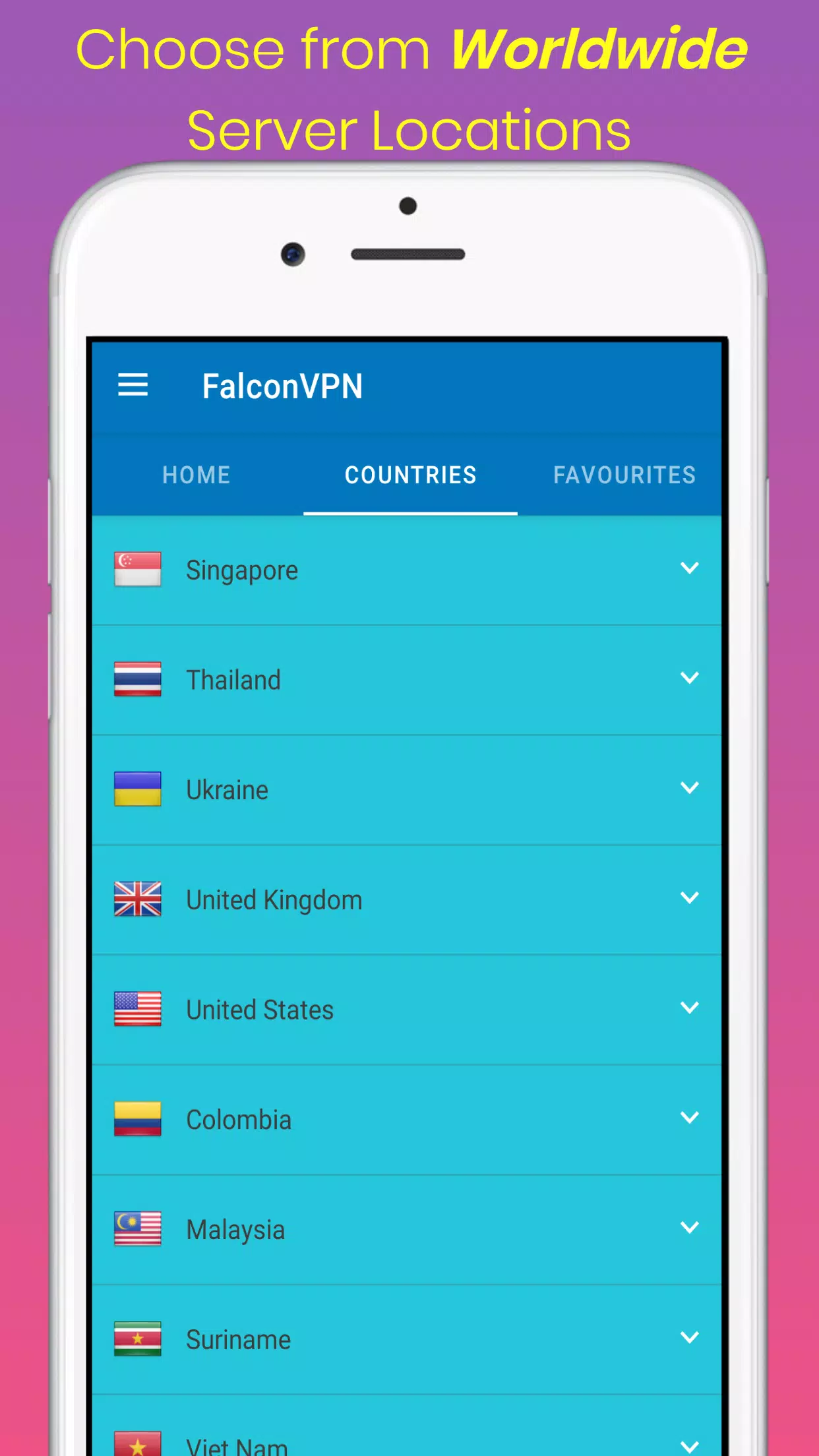 FalconVPN Screenshot3