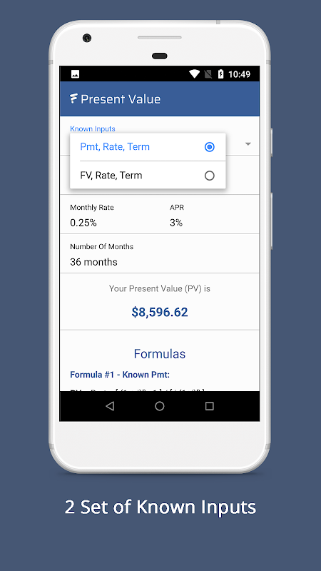 Present Value Calculator - PV Formula Screenshot3