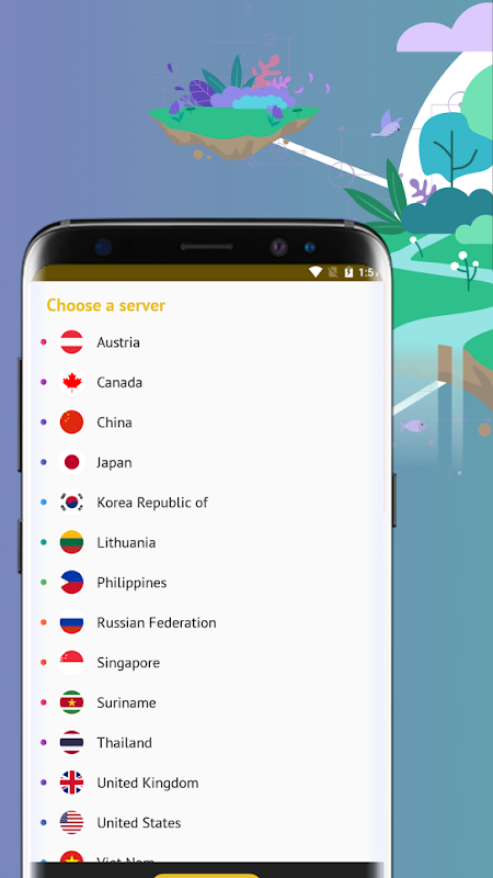 Way VPN - Unlimited Free Proxy & Security VPN 2020 Screenshot1