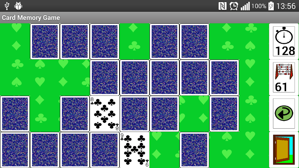 Card Memory Game Screenshot1