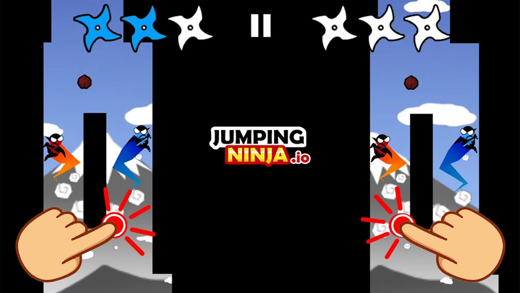 Jumping Ninja Party 2 Player Mod Screenshot1