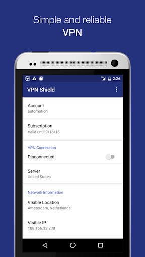 VPN Shield: Unblock Websites Screenshot1