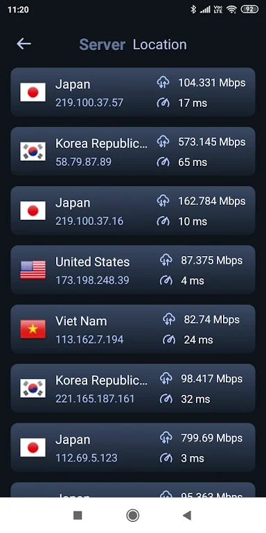 VPN Master - Fast VPN Proxy Screenshot1