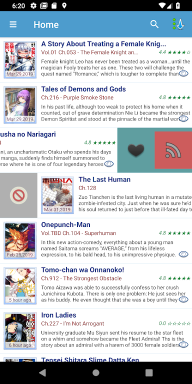 Manga World - Best Manga App Screenshot3