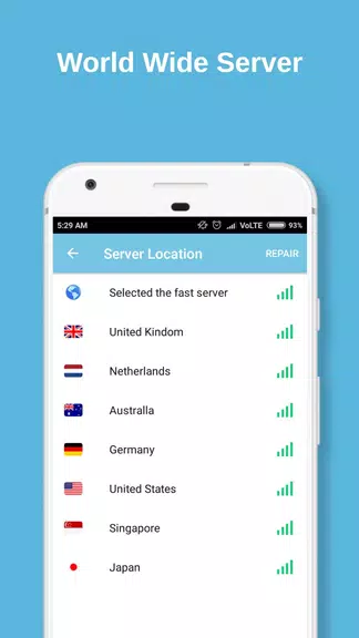 Super VPN-Free Unblock Proxy Screenshot2