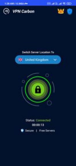 VPN Carbon Screenshot1