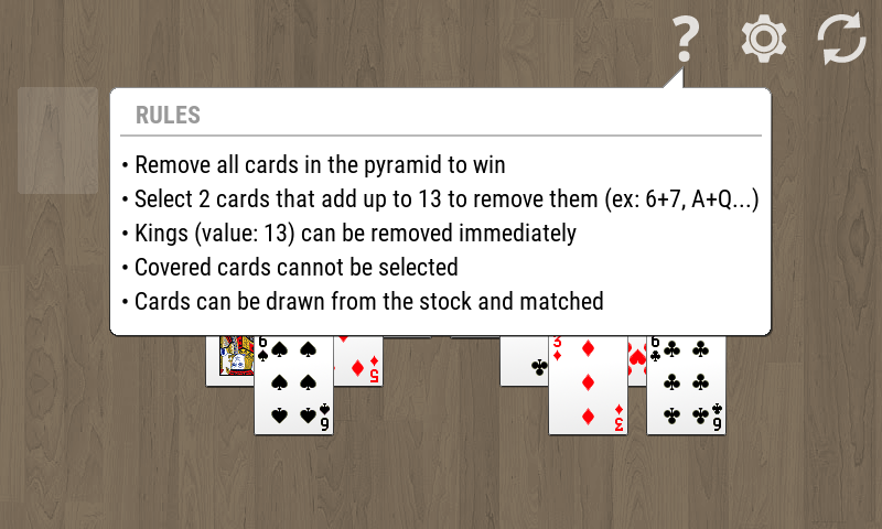 Pyramid Solitaire! Screenshot4