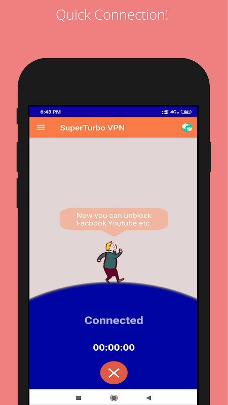 Super Turbo VPN - Unlimited & Fast VPN Online Screenshot3