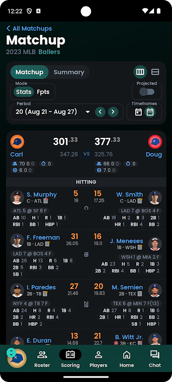 Fantrax Fantasy Sports Screenshot4