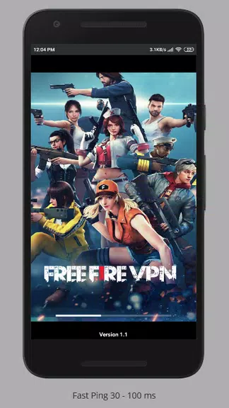 Free Fire VPN - Anti Lag Gaming Screenshot1