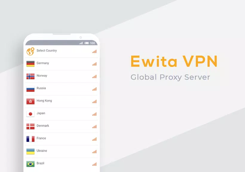 VPN Ewita Free, Unlimited, Secure and Unblock Site Screenshot2