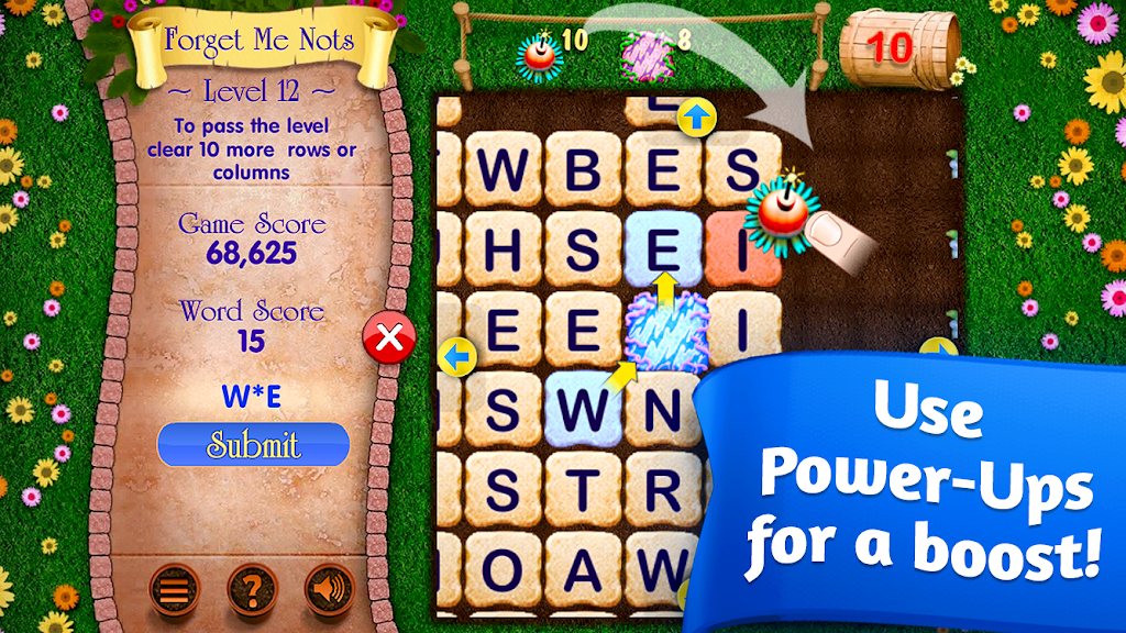 Letter Garden FREE Word Search Screenshot2