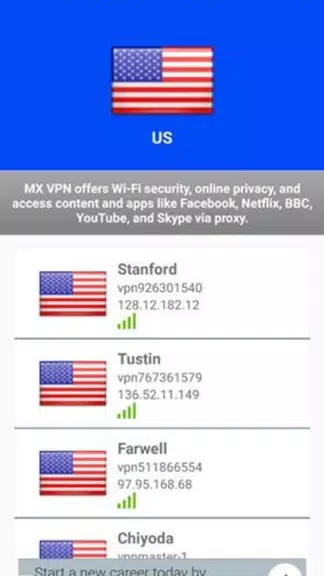 MX VPN - A high speed, ultra secure VPN Screenshot3