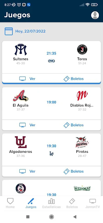 Liga Mexicana de Beisbol LMB Screenshot2