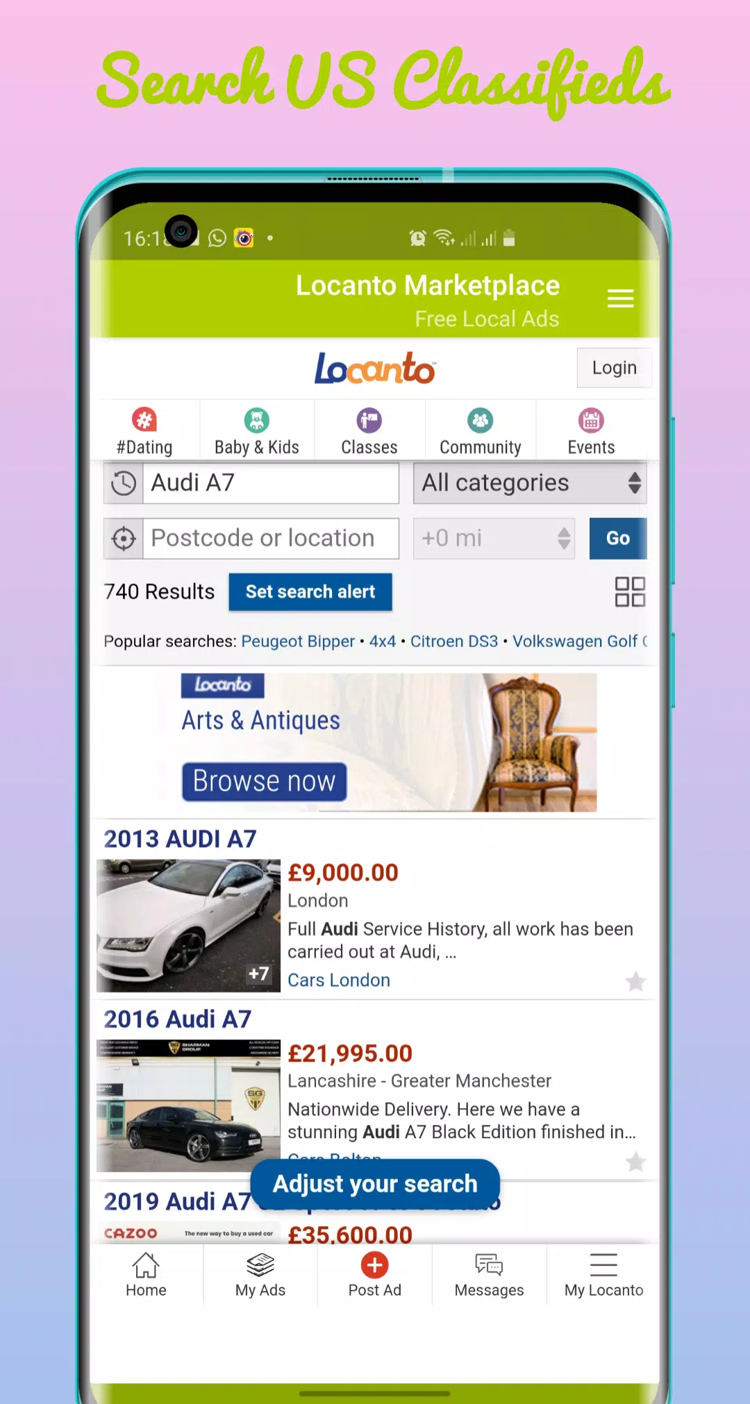 Locanto US Classifieds Screenshot1