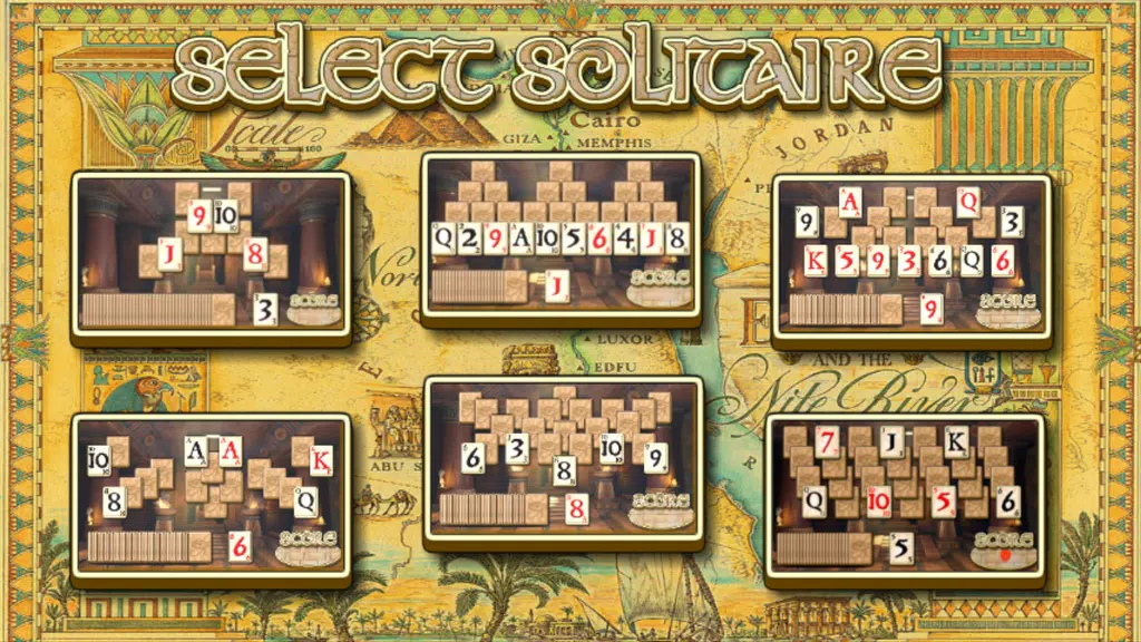 Egypt Solitaire Screenshot2