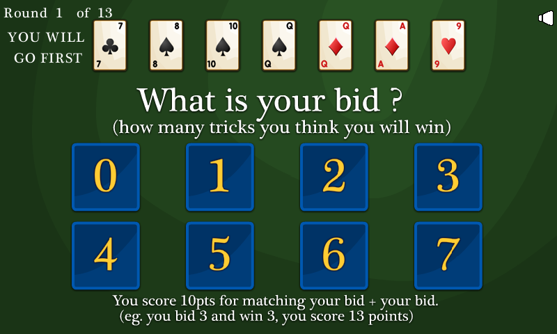 Contract Whist Card Game Screenshot1