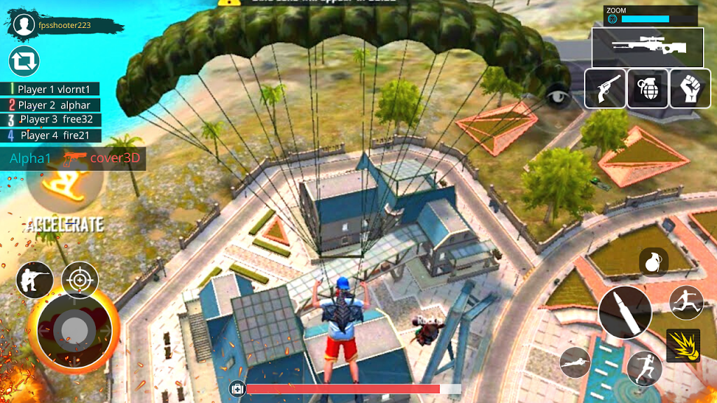 Cover Free Fire Strike Battle net Encounter Ops Screenshot2