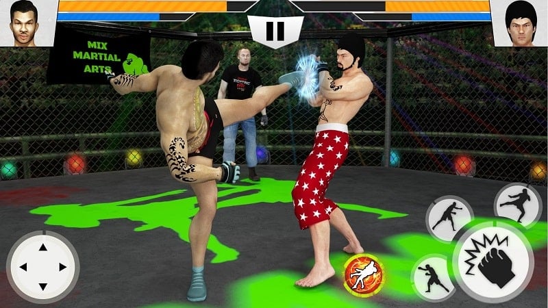 Martial Art Cage Battle King Screenshot3