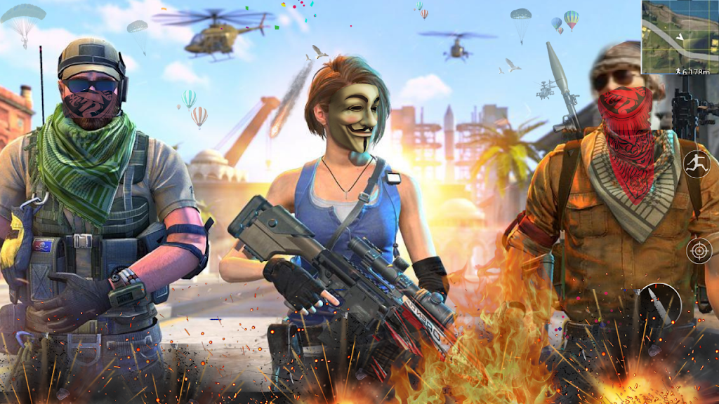 Cover Free Fire Strike Battle net Encounter Ops Screenshot1