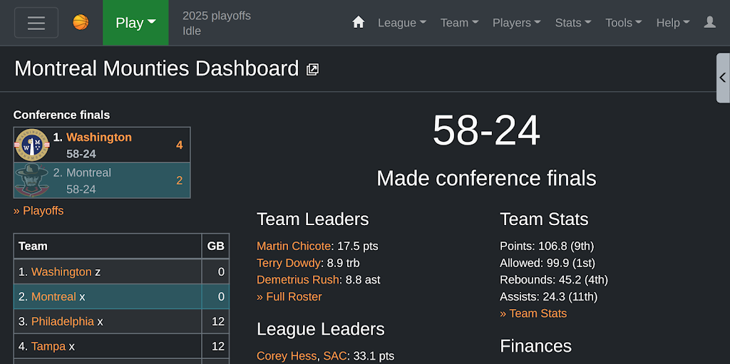 Basketball GM Screenshot2