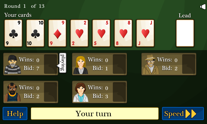 Contract Whist Card Game Screenshot3