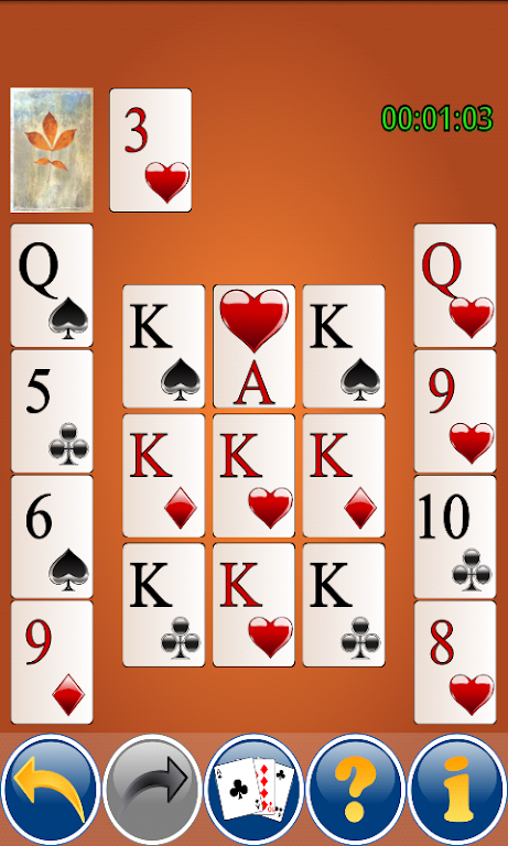 Sultan Solitaire Card Game Screenshot4