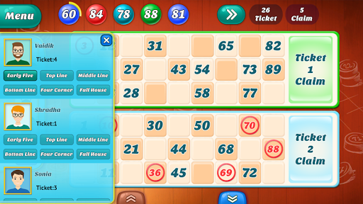 Numbola Housie -Tambola- 90 ball bingo Screenshot2