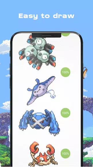 Color by Number - Pokees Screenshot4