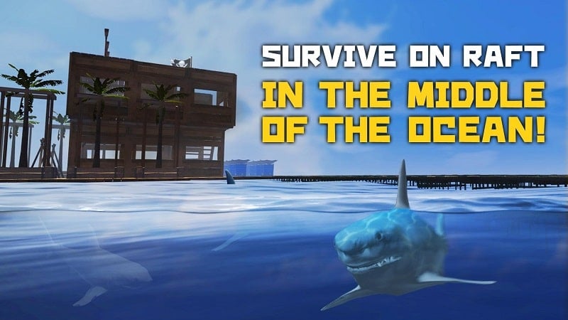 Survival on Raft: Multiplayer Screenshot2