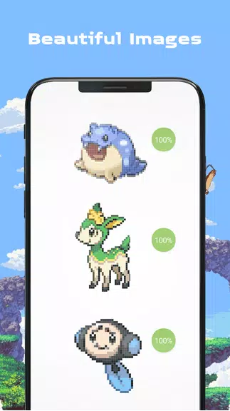 Color by Number - Pokees Screenshot2