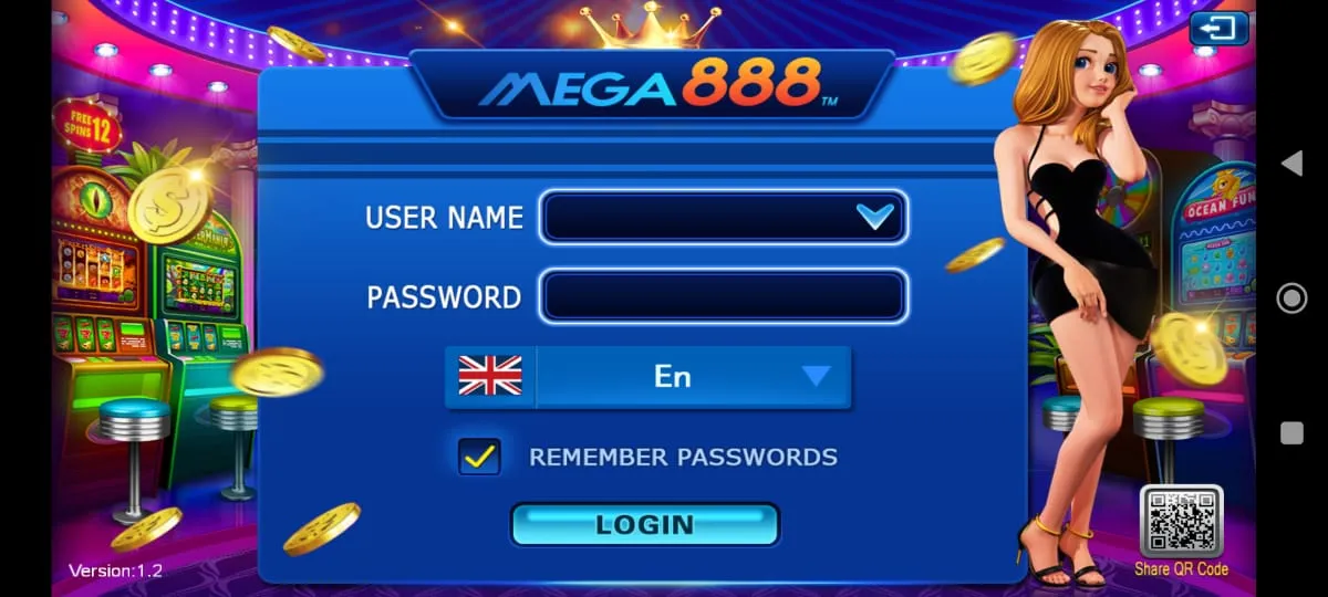 MEGA888 Screenshot2