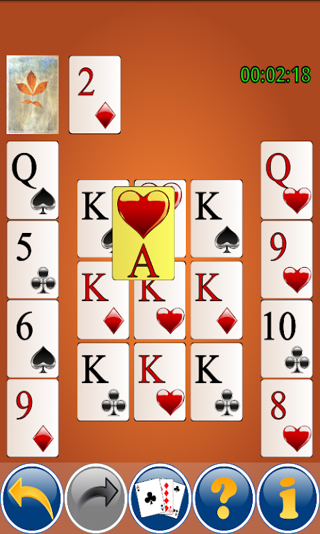 Sultan Solitaire Card Game Screenshot1