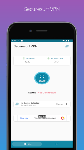 Securesurf VPN - Safer VPN App Screenshot1