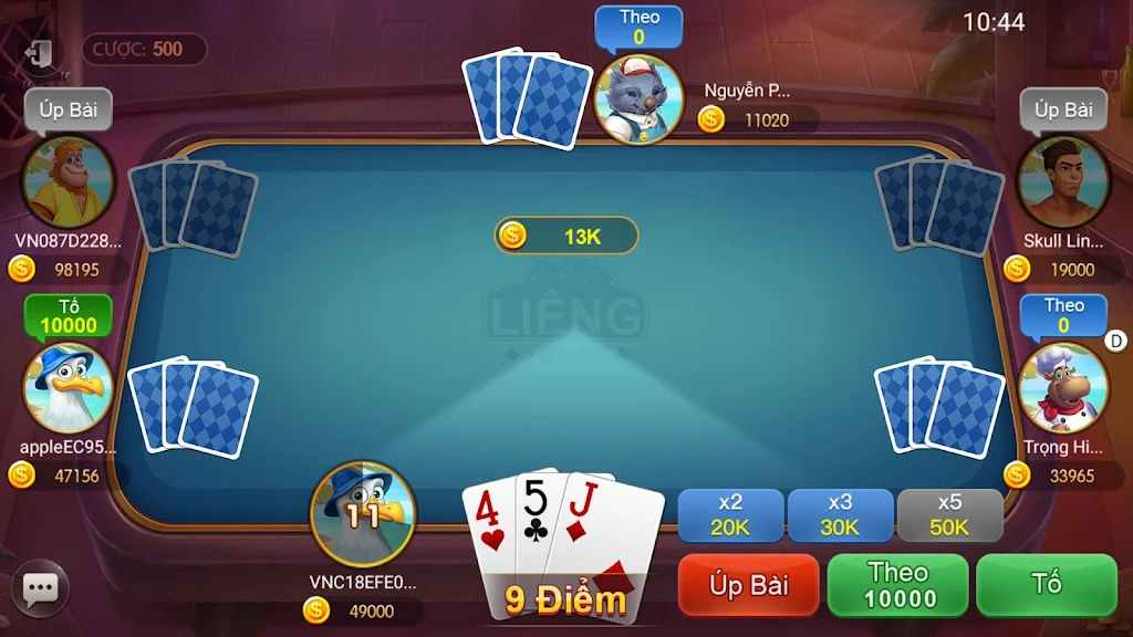 Tiến Lên Miền Nam - Phỏm Tá Lả Screenshot1