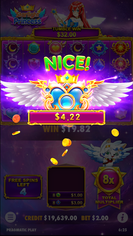 Starlight Princess - Slot Game Screenshot1