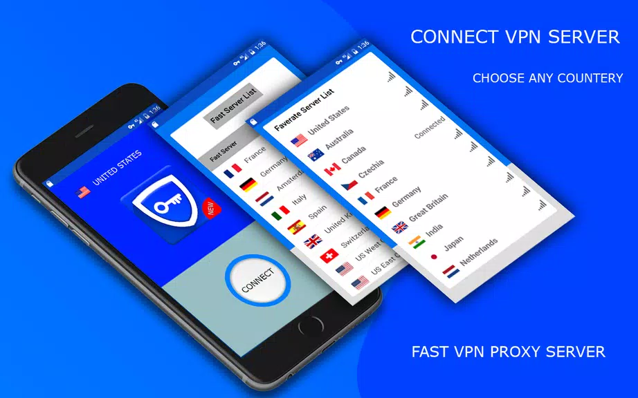 Super Vpn Proxy Browser : Fast Vpn Server Screenshot1