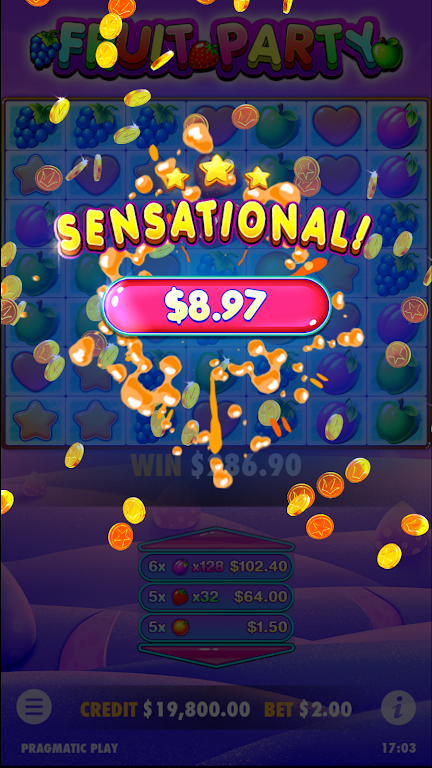 Fruit Party - Slot Casino Game Screenshot1