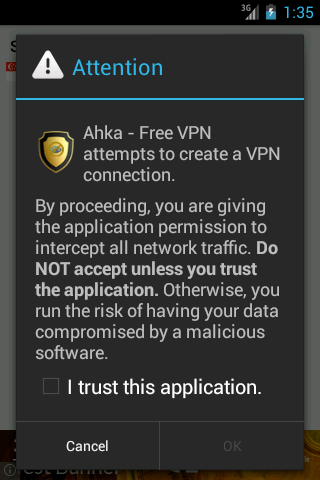 Ahka - Free VPN Screenshot3