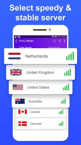 Super Vpn Proxy Browser : Fast Vpn Server Screenshot3