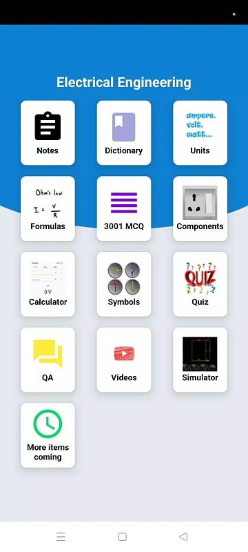 Electrical Engineering Notes Screenshot1